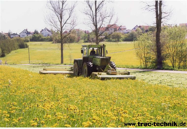 MB-trac 1400 Maehwerk